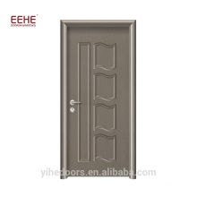 PVC Filmend Wooden Door with Cheap Price in China